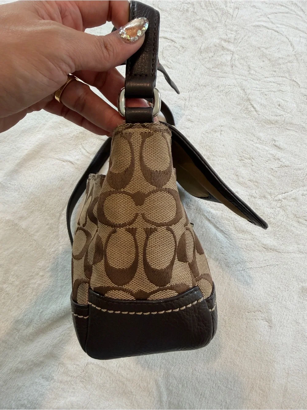 Coach Park Signature Flap Crossbody
